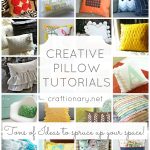 decorative pillow tutorials