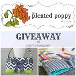 pleated poppy giveaway