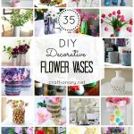 DIY flower vases