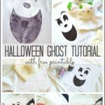 happy halloween ghost printable