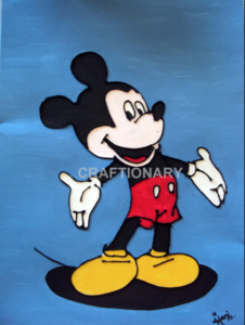 how-to-draw-and-paint-mickey-mouse-easy