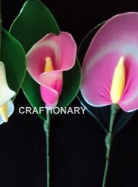 How to make nylon flower calla lily (DIY Lily)