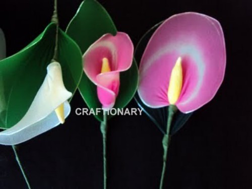 how-to-make-nylon-flower-calla-lily-tutorial-diy