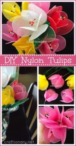 DIY-nylon-flower-tulips