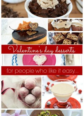 Delicious desserts for valentines day