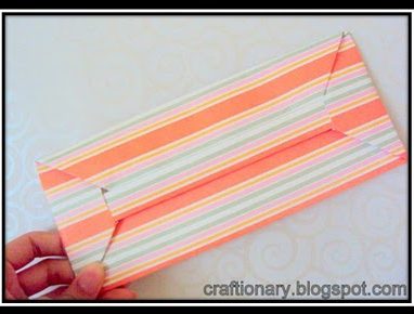 Origami invitation envelope (tutorial)
