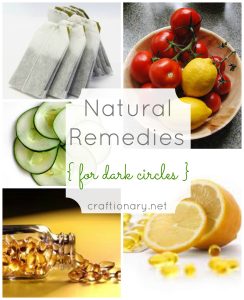natural dark circle remedies