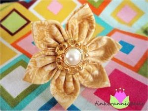 easy fabric flower