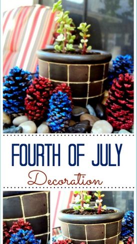 How to Make Glitter Pine Cones?