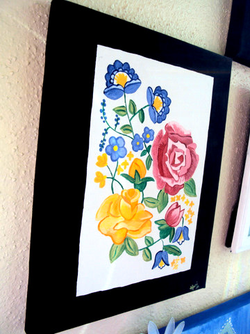 acrylic-paints-flowers-roses