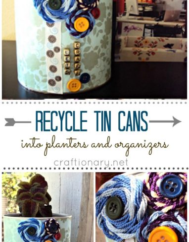 Recycling Tin Cans: Organizers and Creative Reuses