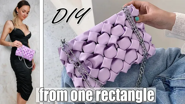 DIY-FANCY-CLUTCH-FROM-ONE-PIECE-OF-FABRIC-How-to-Make-Smocking-Purse-Bag-Easy