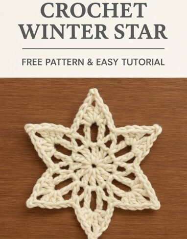 Crochet Winter Star: Free Pattern and Easy Tutorial