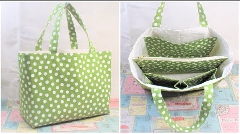 how-to-make-tote-bag-with-zipper-divider