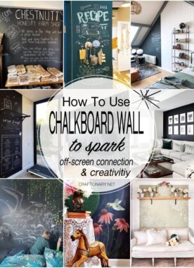 How to Use Chalkboard Wall to Spark Off-Screen Connection