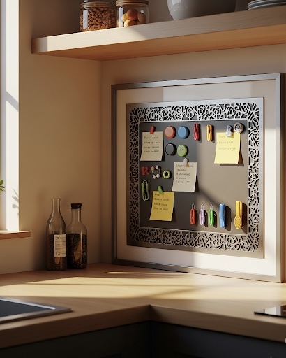 diy-magnetic-board-kitchen-command-station