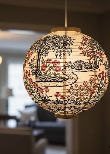 diy-paper-lantern-embroidered