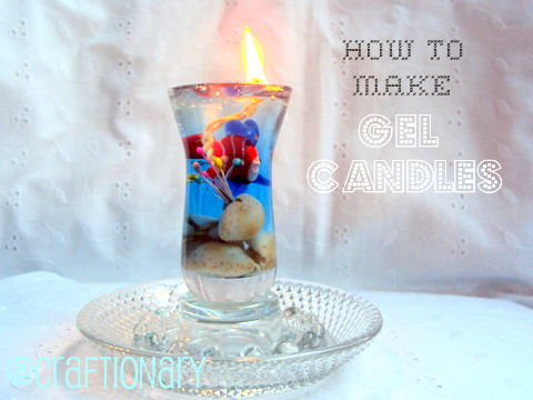 DIY GEL WAX CANDLES: Ho to Make Theses Crazy Cool Candles Using