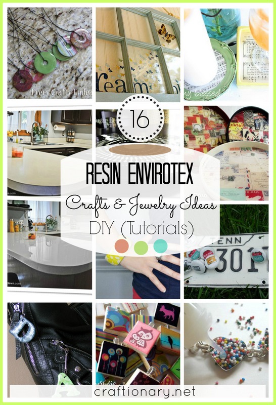 DIY Projects made with EnviroTex Lite