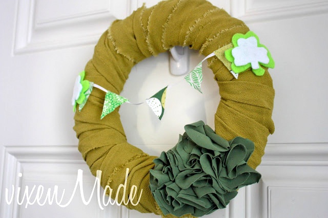 shamrock wreath