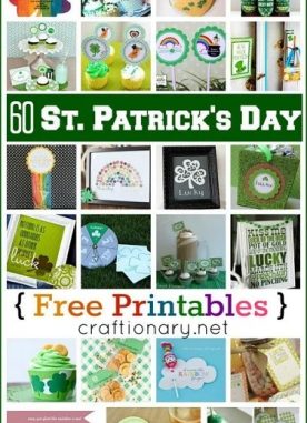 60 St Patricks Day Free Printables for Irish Holiday