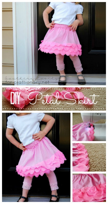 petals skirt tutorial