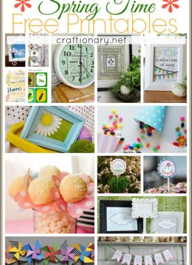 60 Spring Time Free Printables