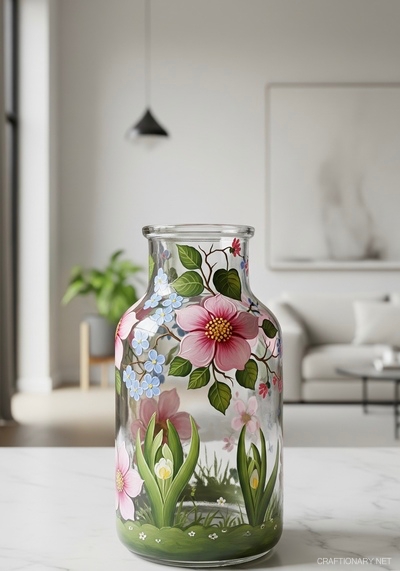 diy-painted-glass-vase-enchanted-beautiful-fairy-garden