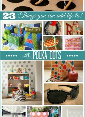 DIY polka dots ideas to bring you smile