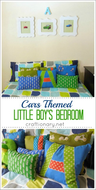 cars themed boys bedroom