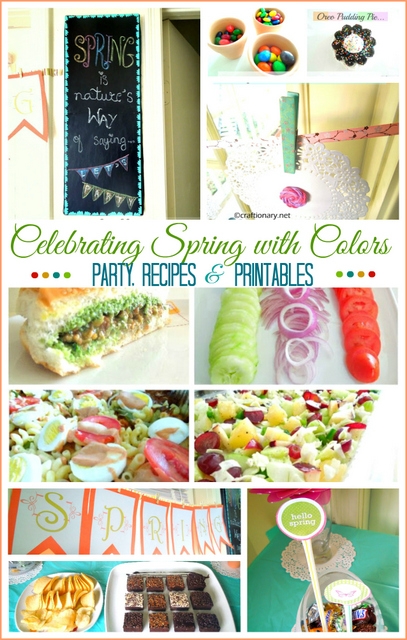 celebrating spring party