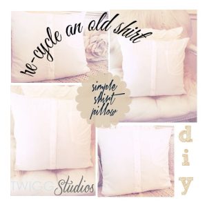 DIY pillow