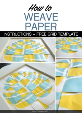 Paper Woven Art: How to Create Strip Weaving from Two Artworks