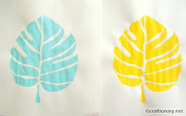 leaf-stencil