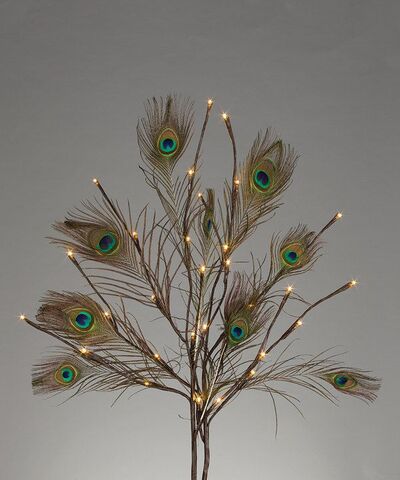 LED-Peacock-Feather-Branch