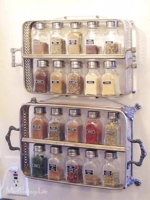 DIY-spice-rack-from-trays-hanging