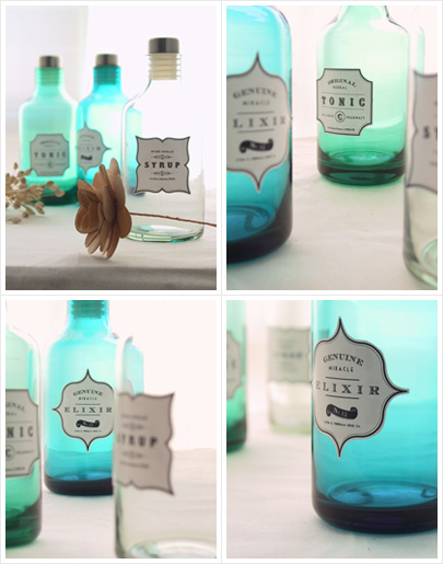 apothecary-bottles-vintage-tinted-jars