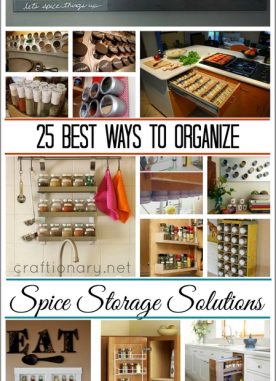 25 Best Ways to Organize (Spices Storage Solution)