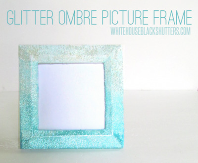 glitter_ombre_picture_frame