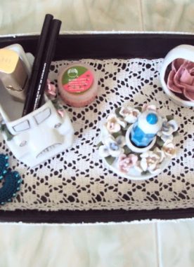 DIY Mod Podge Crochet Tray tutorial