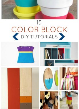 Color Block DIY Best Ideas for projects