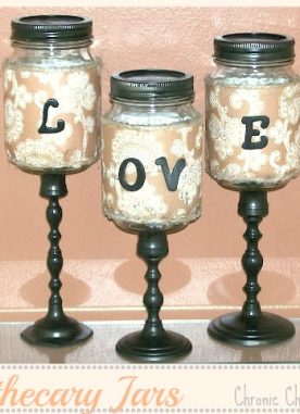 Mason Jars to Apothecary Jars- Guest Post