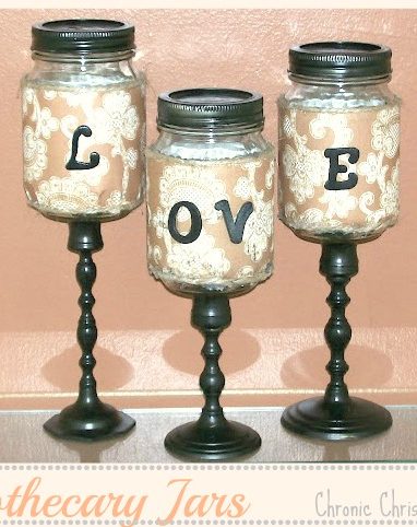 Mason Jars to Apothecary Jars- Guest Post