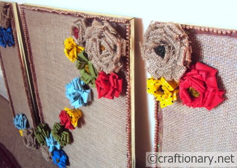 Burlap Home Wall Art Burlap Home Wall Art