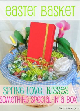 Easter Kisses Basket (Gift Wrap Idea)