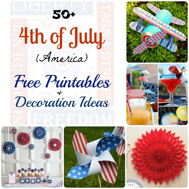 4th of july free printable
