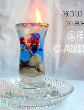 Make Easy Gel Wax Candle (tutorial)