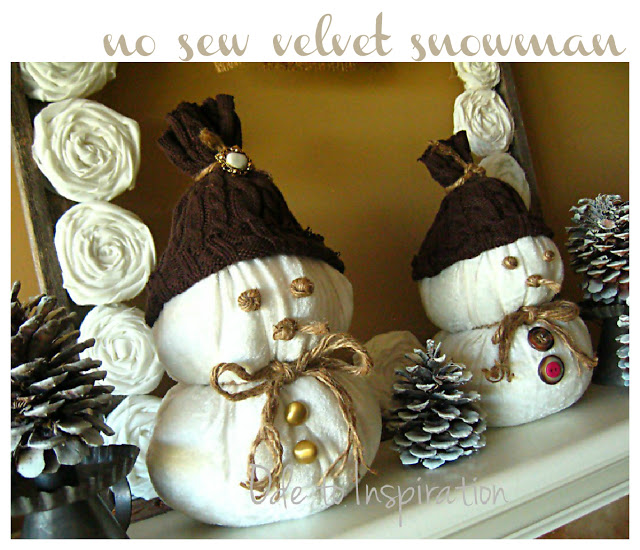 no-sew-snowman