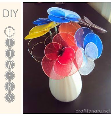 Easy Stocking Flowers {Handmade Flowers}