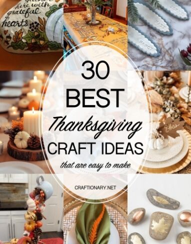 30 Best Thanksgiving Craft Ideas That Are Easy To Make